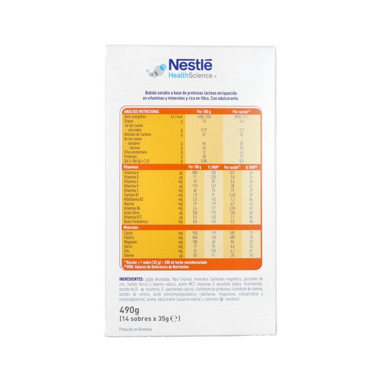 Meritene Active Senior Nutrition Vanille 14 Sachets