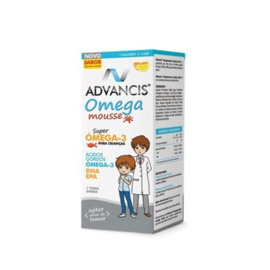 Advancis Omega Mousse Laranja Lima 100ml