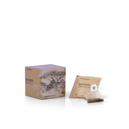 Naturcid Thé Rooibos Vanille Piramide Eco 10 Enveloppes