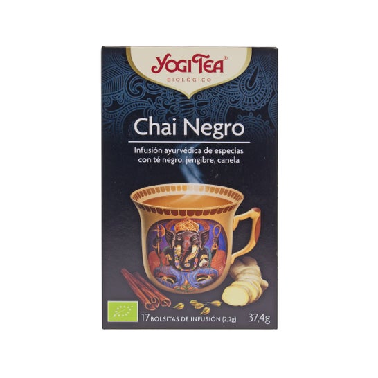 Yogi Thé chai negro 17 bolsas 17 bolsas