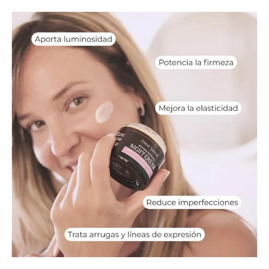 Alma Secret Multi-reparadora Noche Con Rosa Mosqueta, Escualano Alma Secret Multi-reparadora Noche Con Rosa Mosqueta, Escualano