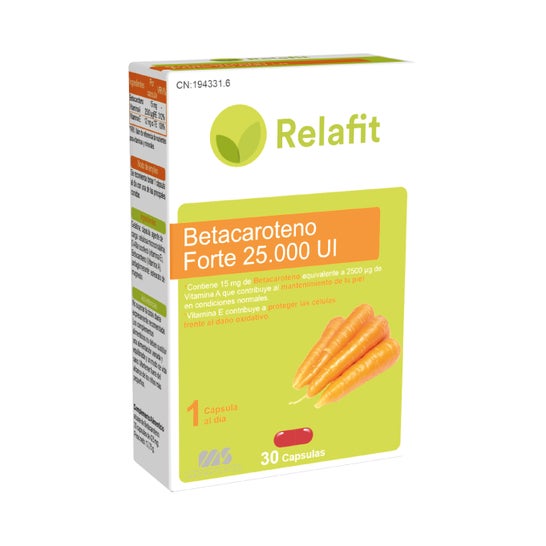 Relafit Betacaroteno Forte 25000 Ui