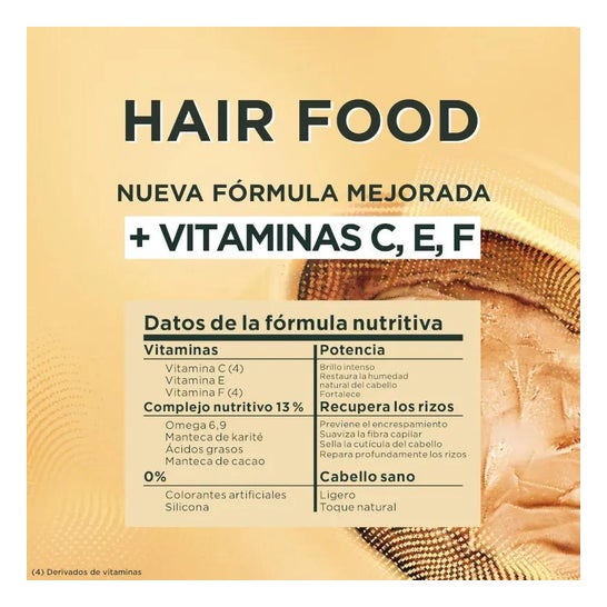 Garnier Fructis Hair Food Beurre de Cacao Masque Boucles Nourries 390ml Garnier Fructis Hair Food Beurre de Cacao Masque Boucles Nourries 390ml