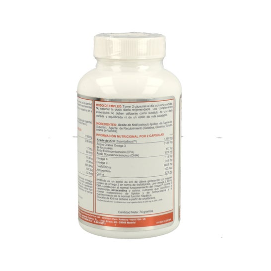 Airbiotique Krillbiotique Ab 590 mg Ecoharvesting 90 Capsules