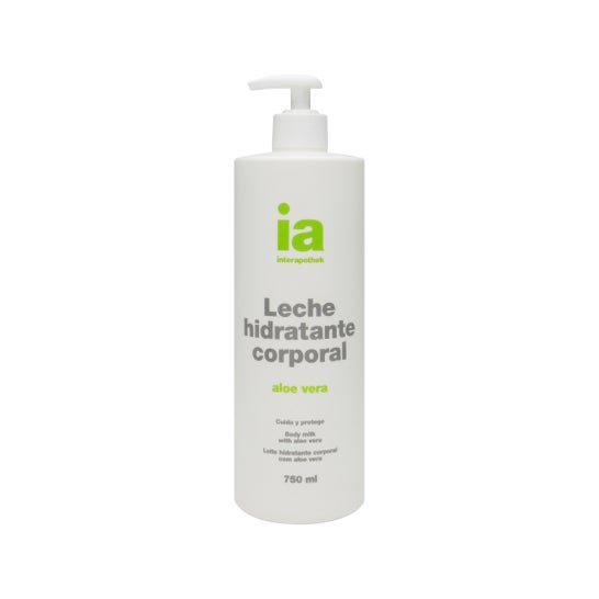Interapothek lait corporel hydratant aloe vera 750ml