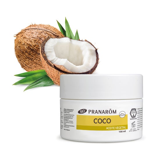 Pranarôm Huile Végétale Coco Bio 100ml
