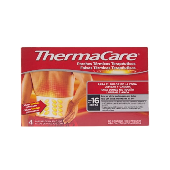 ThermaCare Patchs Thermiques Bas Du Dos 4 Unités
