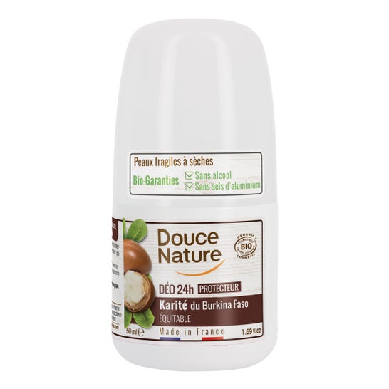 Douce Nature Déodorant au beurre de karité Rollon Bio 50ml