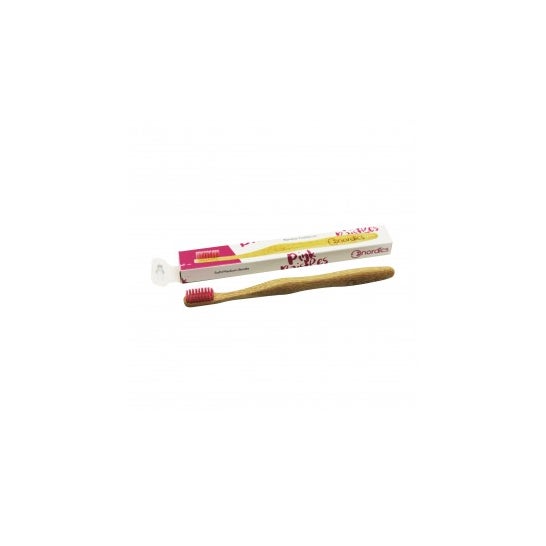 Brosse à dents nordique 100% biodégradable en bambou
