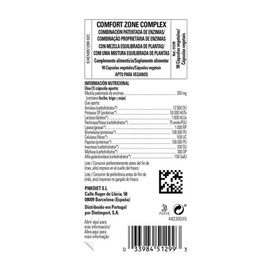 Solgar Comfort Zone Comfort Zone Digestive Complex 90caps.