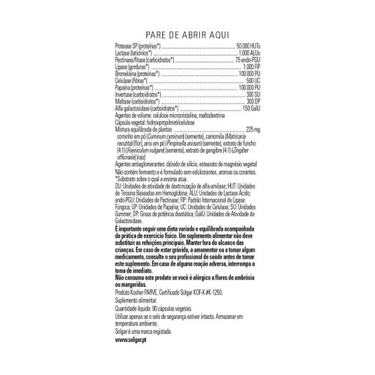 Solgar Comfort Zone Comfort Zone Digestive Complex 90caps.