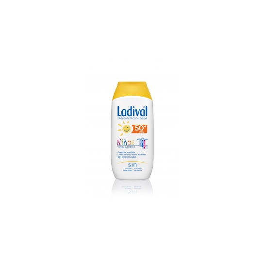 Peau atopique et enfants Ladival SPF50+ 200ml