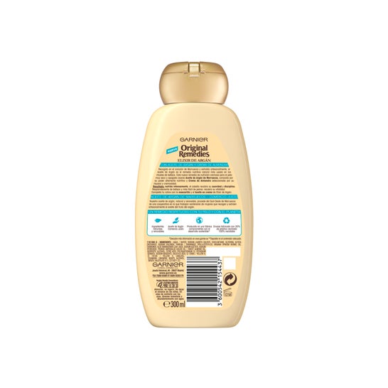 Shampooing Argan Elixir Garnier Original Remedies 300ml