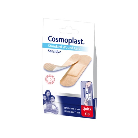 Cosmoplast Sensitive Wraps Quick Zip 20uts