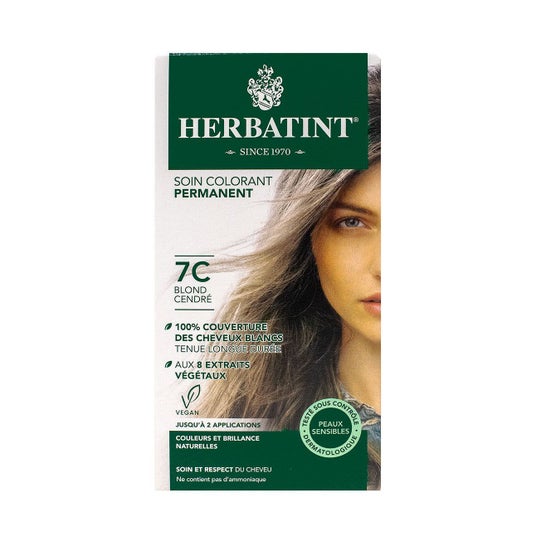 Herbatint Coloration Nro 7C Blond Cendré 150ml