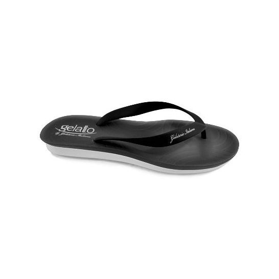 Gelato Arcobaleno Tong Femme Noir Taille 39-40 1 Paire