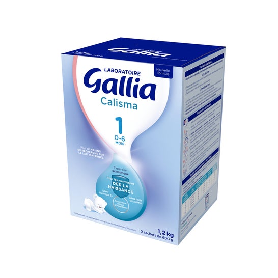 GALLIA CALISMA 1 LAIT EN POUDRE 0-6 MOIS 2X600G - 50806 
