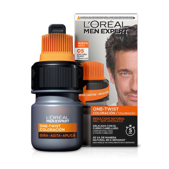 L'Oréal Men Expert One Twist Hair Color 5 Castaño 1 Unité