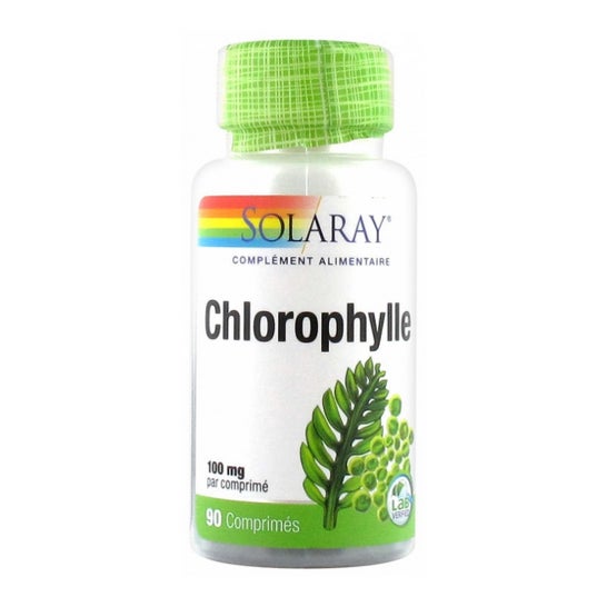 Solaray Chlorophylle 100mg 90 Comprimés