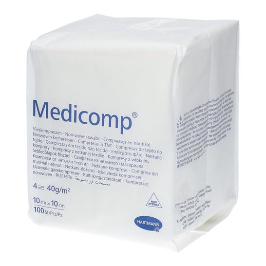 Hartmann Medicomp® Compresas de Non-Woven 10x10cm 100uds