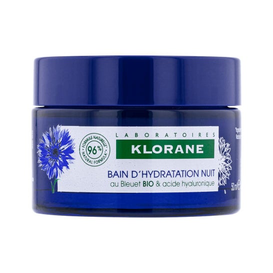 Klorane Bain D'Hydratation Nuit Au Bleut Bio 50ml