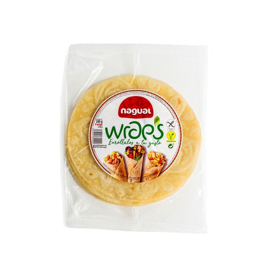 Nagual Wraps sans gluten 240g