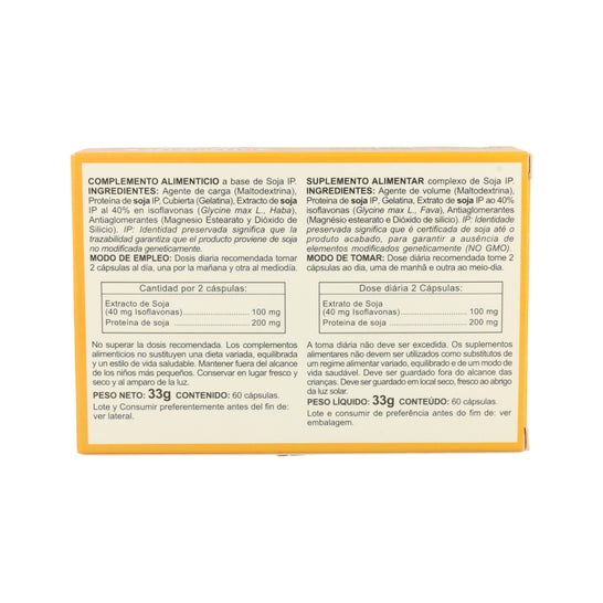 Integralia Isoflavones de Soja 60 Capsules