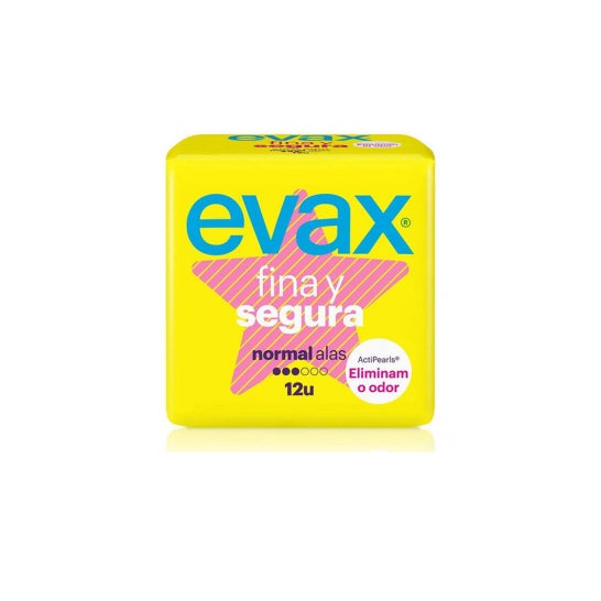 Evax Compresseurs hygiéniques féminins Evax Normal avec aile pour une compression fine et sûre