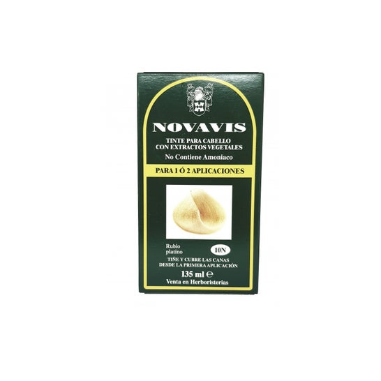Novavis teinture pour cheveux blond platine 10N 135ml