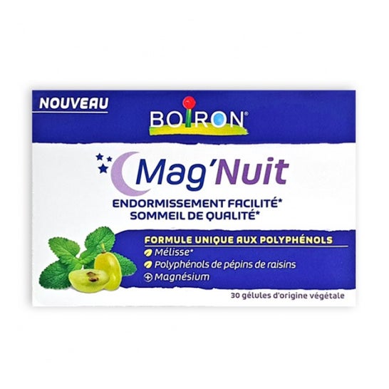 Boiron Mag Nuit Complemént Alimentaire 30caps