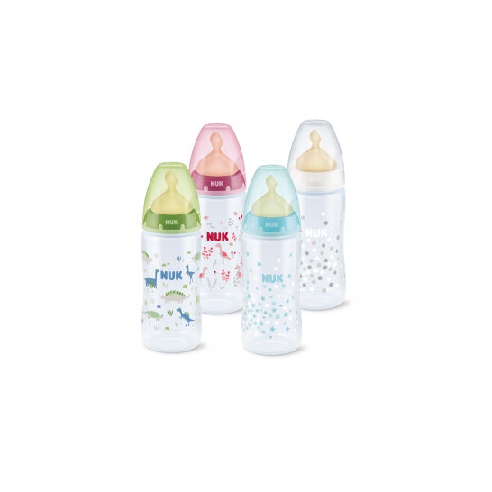 Nuk™ biberón First Choice tetina látex orificio M talla 1 300ml 1ud 1ud