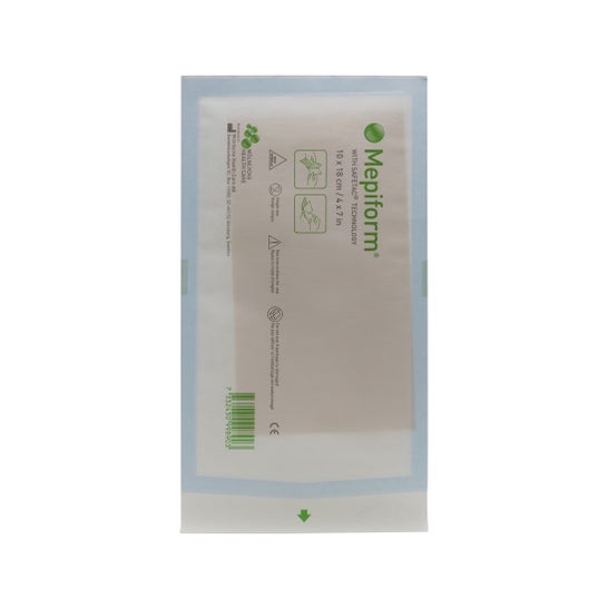 Mepiform Réducteur de Cicatrices 10 x 18 cm 5 unités
