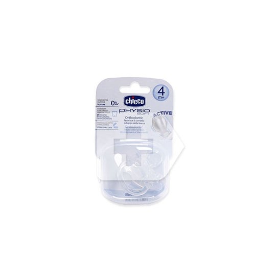 Sucette Chicco™ neutre plus de 4 mois 2uds 2uds
