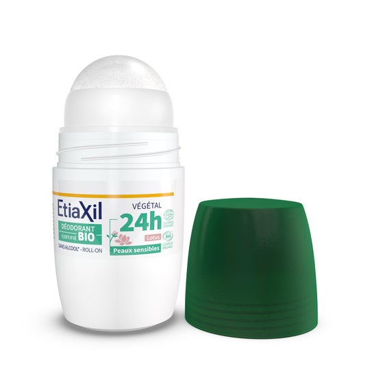 Etiaxil Déodorant 24H Bio Végétal Lotus Roll-On 50ml