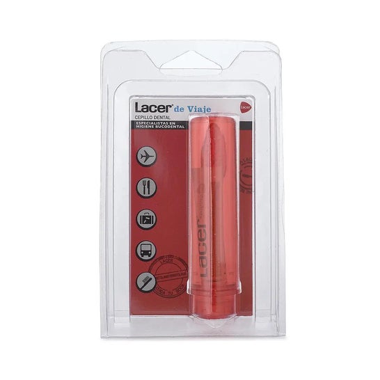 Lacer™ Brosse à dents Voyage Adultes 1 u.