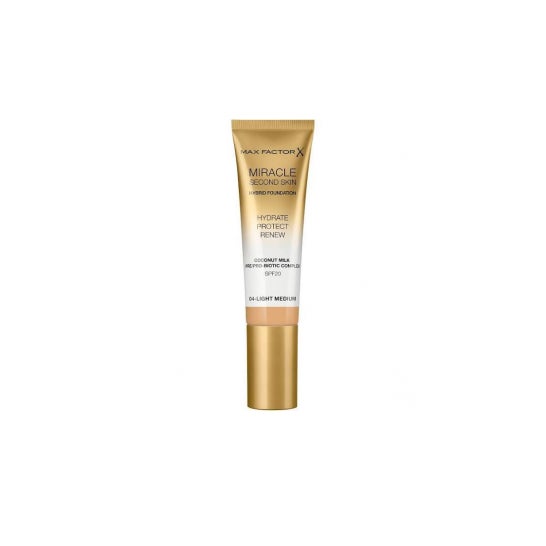Miracle Touch Second Skin FoundSpf20 #4-Light Medium 30 ml