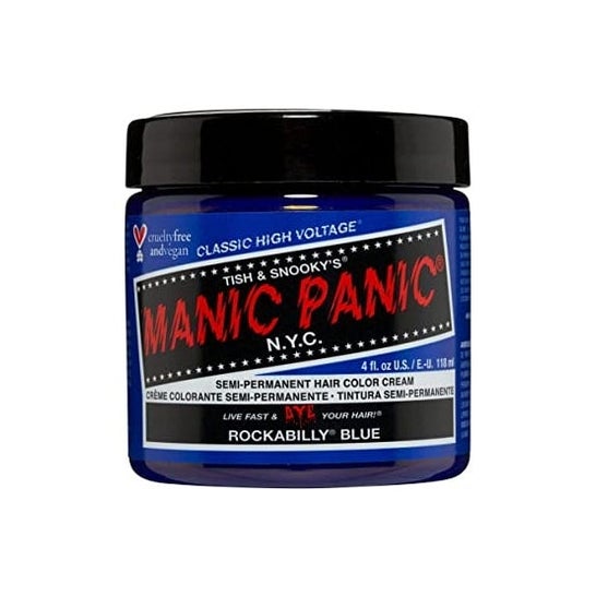 Manic Panic Classic Coloration Semi-permanent Rockabilly Blue 118ml