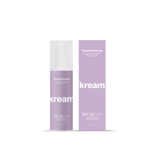 Kream Tropical Breeze Huile Solaire Corps SPF50 200ml