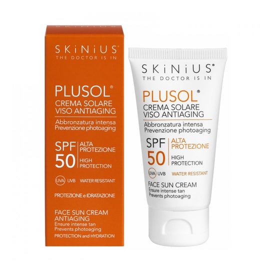 Skinius Plusol Crème Visage 50+ 50ml