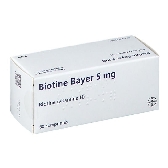 Biotine Bayer 5mg 60 Comprimés
