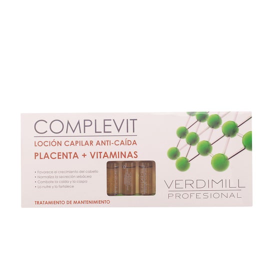 Verdimill Professional Anticaida Placenta 12 Ampoules