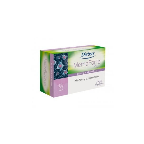 Dietisa Memoforte Plus Système Nerveux 54 perles