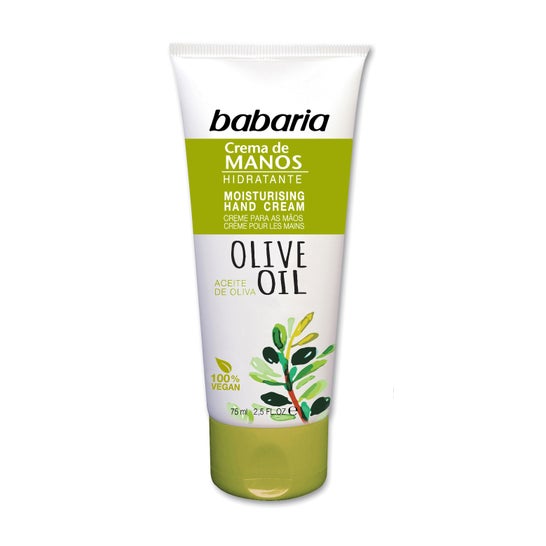 Babaria Crème Mains Huile D'Olive 75ml