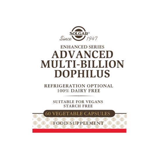 Solgar MultiBillion Dophilus 60 gélules Végétales