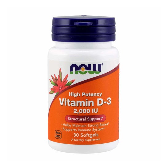 Now Vitamin D-3 2000ui 30caps