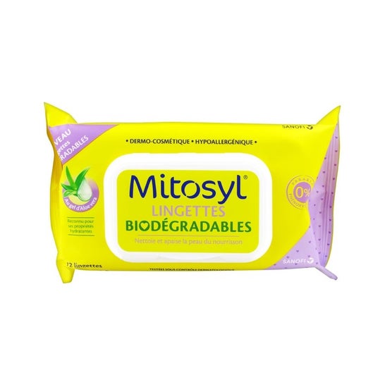 Mitosyl Toallitas Limpiadoras Biodegradables 72ud