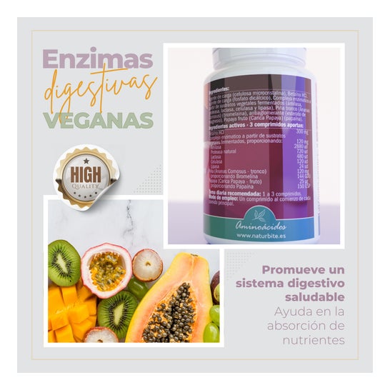 Naturbite Digestive Enzymes 60comp