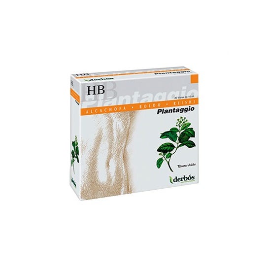 Derbos plantaggio hb 20 ampoules