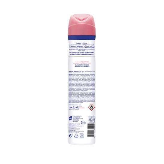 Lactovit Desodorante Sensible Spray Rosa 200ml