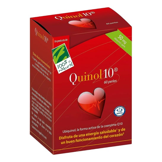 100% Quinol Naturel 10 30 gélules de 100mg Ubiquinol